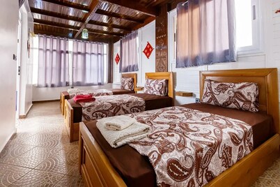 Bluerina - Private Triple Room Sea view , Air Conditioner And Breakfast Included