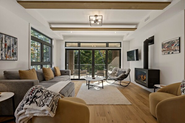 Téléviseur connecté, foyer, chaîne audio