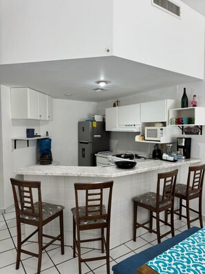 Microwave, stovetop