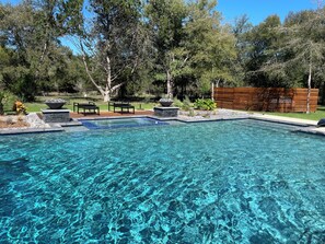 Pool - Luxury 3 bedroom house-25 mins from Austin-Bergstrom International Airport (Bastrop)