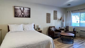 1 bedroom, iron/ironing board, travel crib, free WiFi