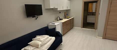 Deluxe-Studiosuite, Balkon, Stadtblick