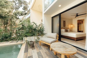 Deluxe Apartment, 1 Bedroom, Terrace | Terrace/patio - 101 Park Tulum by Lumina (Tulum)