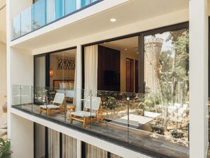 Leilighet – deluxe, 1 soverom, balkong | Utsikt fra balkong