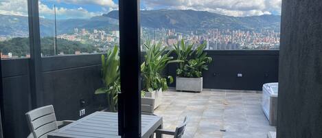 Chambre Élite, patio | Terrasse/Patio