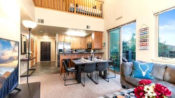 Condo (2 Bedrooms) | Living room | TV