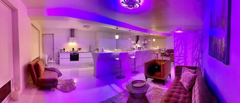 Smart-tv och ett musikbibliotek