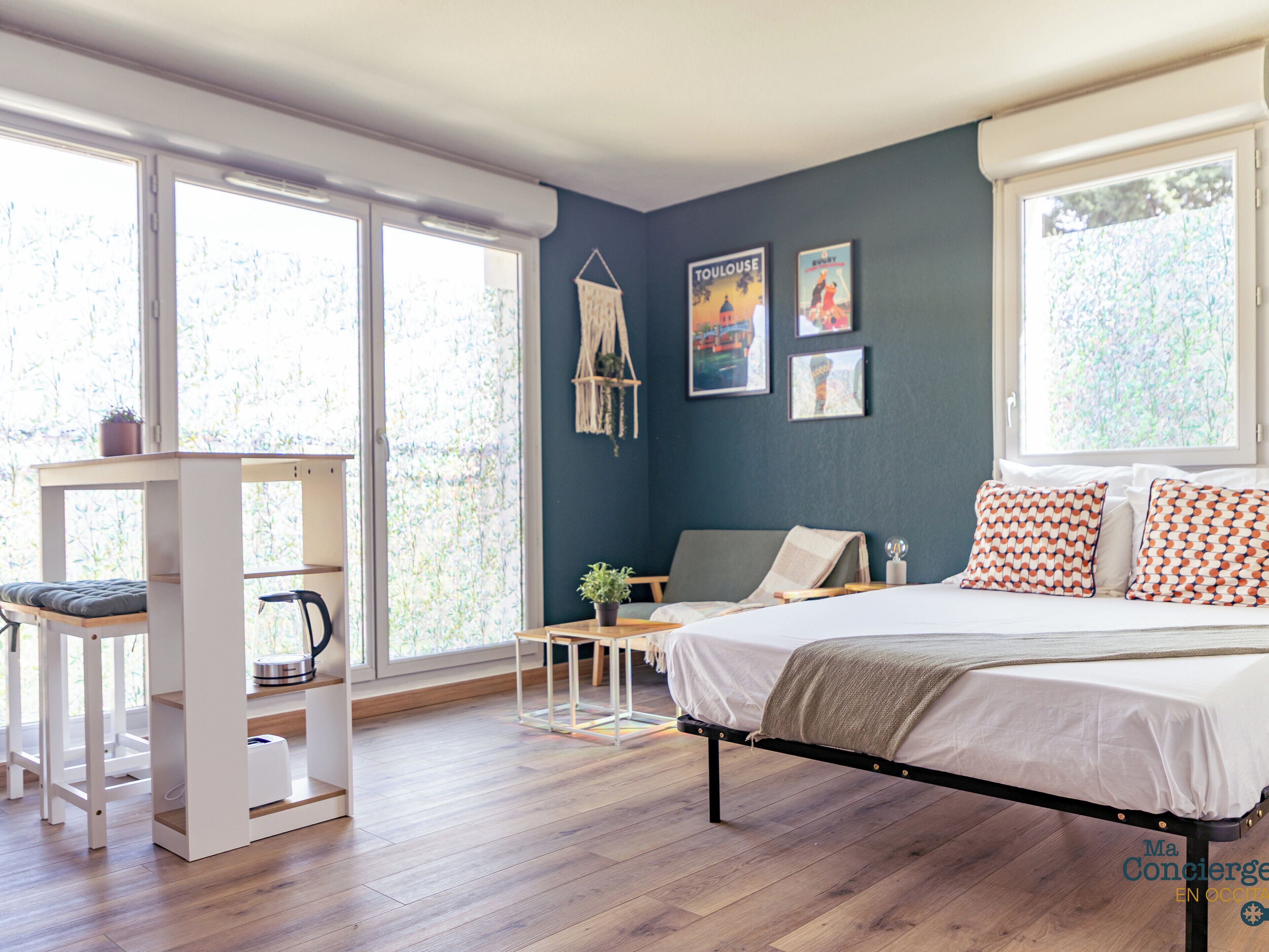 Fer et planche à repasser, Wi-Fi, draps fournis