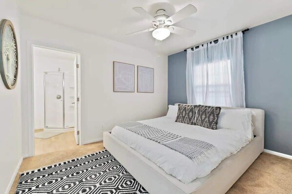 6 bedrooms, iron/ironing board, travel crib, WiFi