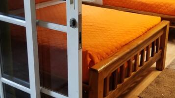 Family Quadruple Room, Patio, Garden View | Laptop workspace, free WiFi