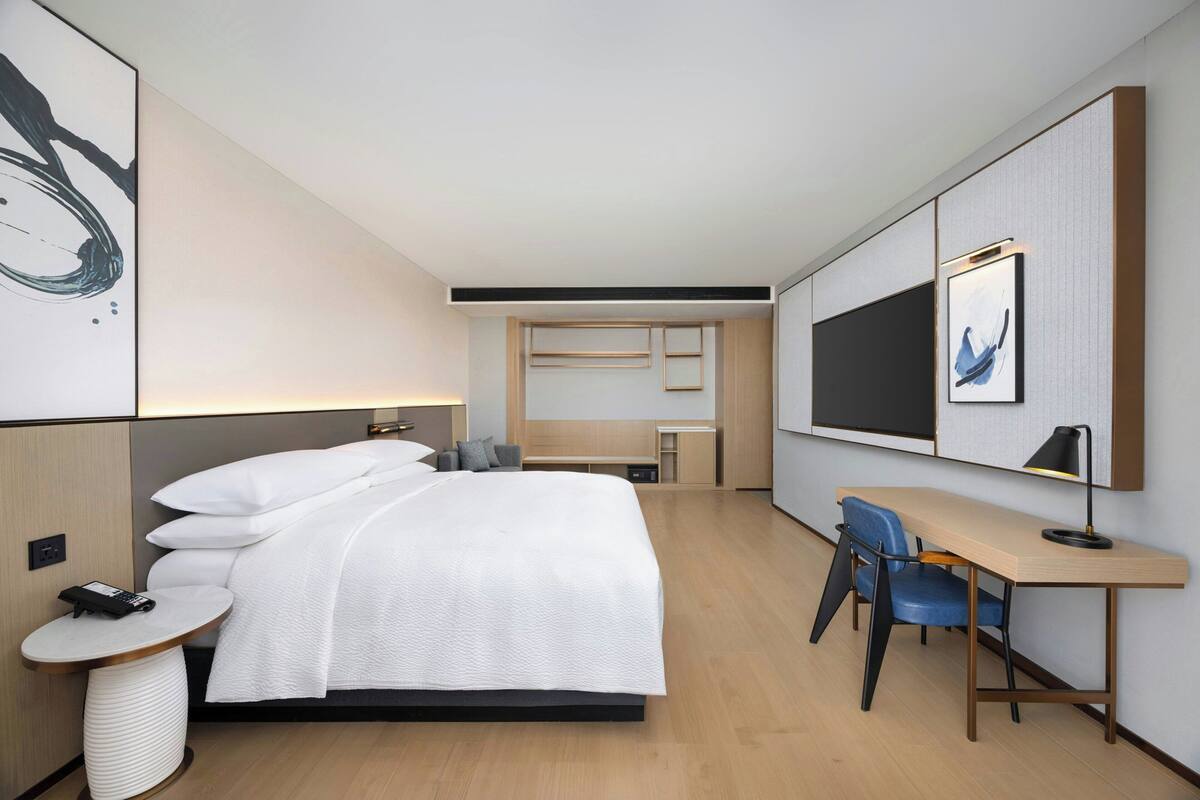 Kamar, 1 Tempat Tidur King, pemandangan gunung