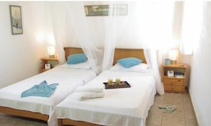 1 chambre, accès Internet, draps fournis