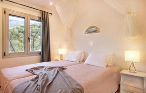 2 sovrum, internet och sängkläder