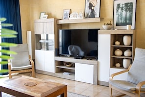TV, books, offices