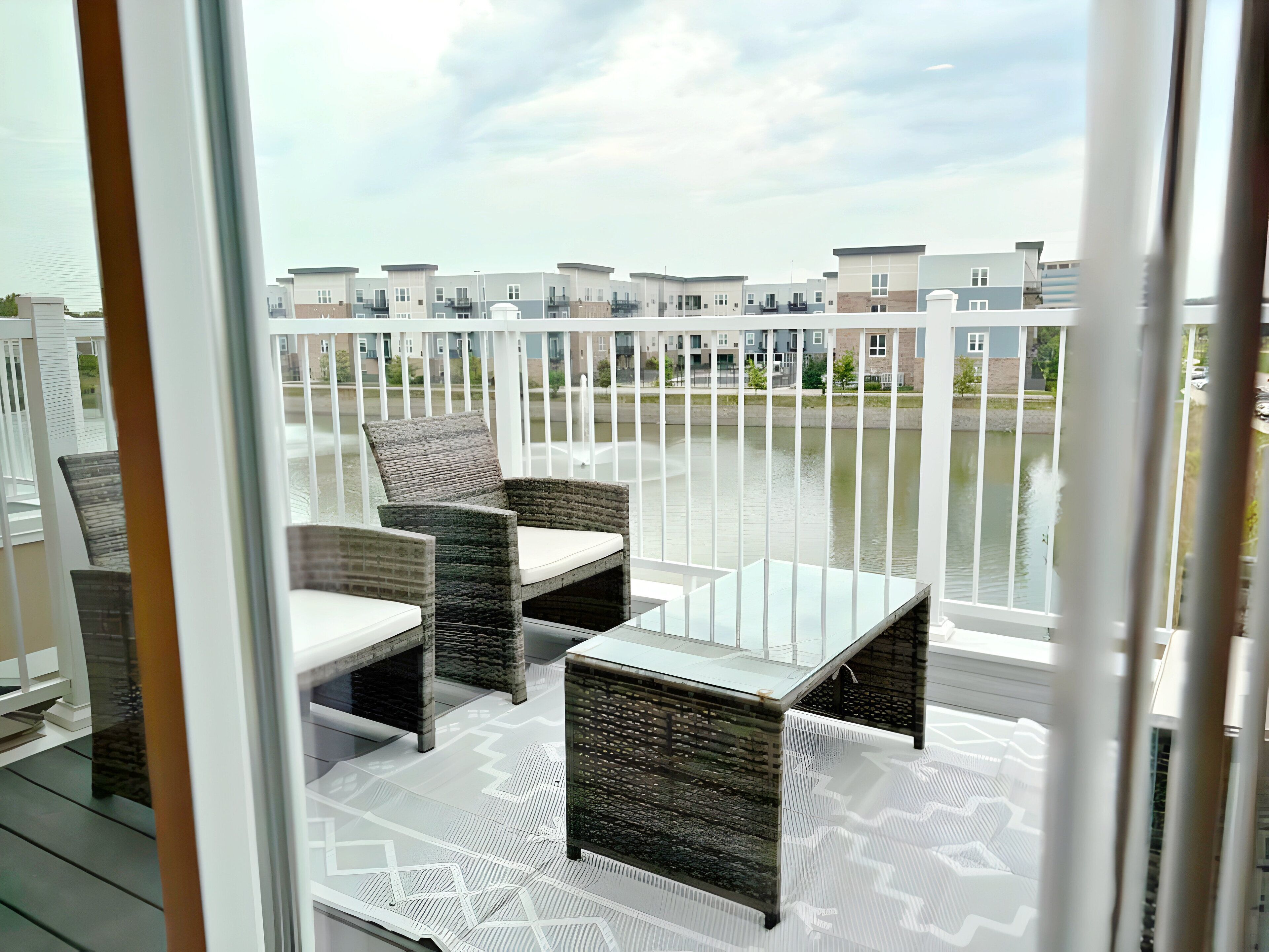 Premier Apartment, Patio, Lake View | Terrace/patio
