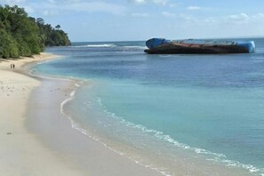 Blick von der Unterkunft