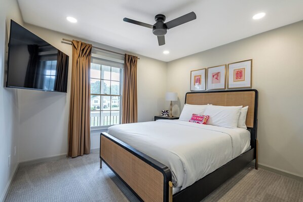 3 bedrooms, iron/ironing board, free WiFi, bed sheets