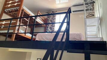 1 غرفة نوم وواي فاي وملاءات أسرّة