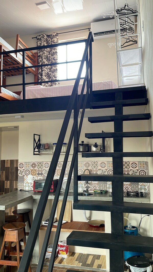 Interior - Furnished loft for 3 guests (Belém)