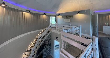 Grain bin home 9 minutes to Lynchburg and Liberty