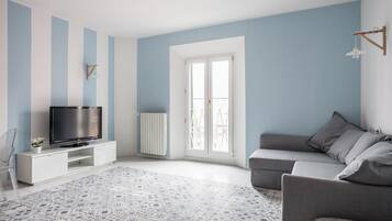 Appartement, vue ville | Coin séjour