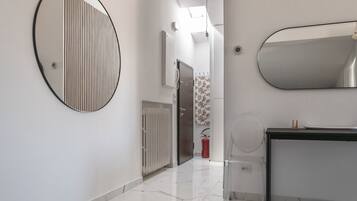 Apartment, City View | Living area | TV