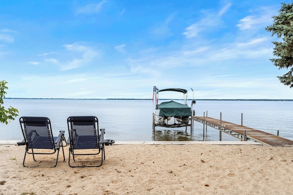 Ligstoelen, strandlakens