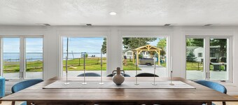 Large 5BD Lakehouse w/ Beach & Hot Tub