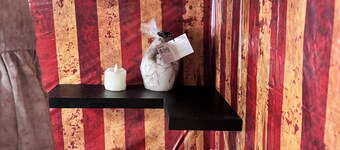 Haunted private bedroom just in time for Halloween!