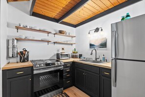 Microwave, oven, stovetop