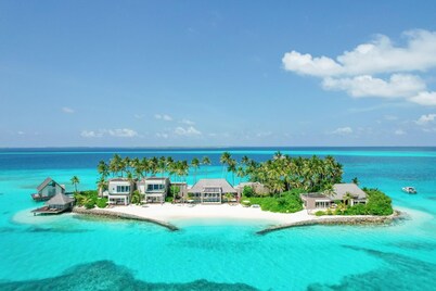 Exclusive Maldives Private Island Villa with Ocean Views