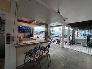 Bar (on property) - Canal-Front Fishing & Beach Home -Large Kitchen and Outdoor Spaces - Sleeps 10+ (Galveston)