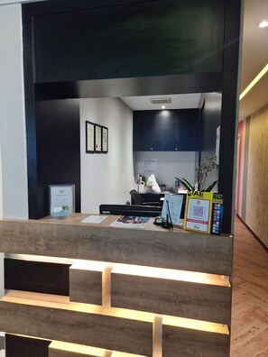 Façade de l’hébergement