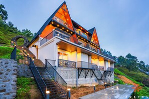 Fassade der Unterkunft