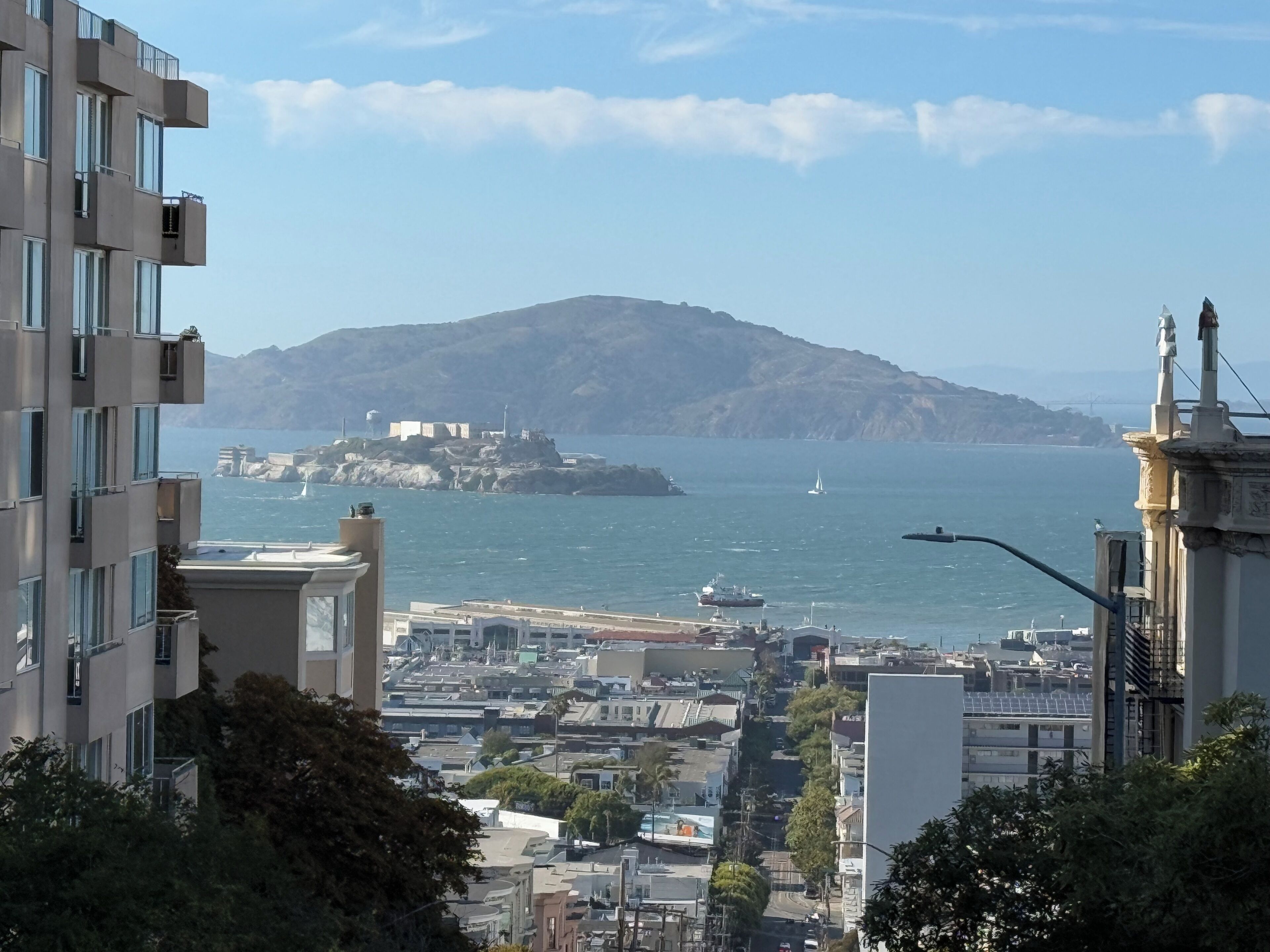 Utsikt fra overnattingsstedet