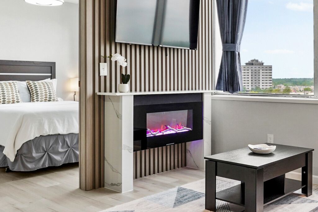 50-inch TV with digital channels, streaming services