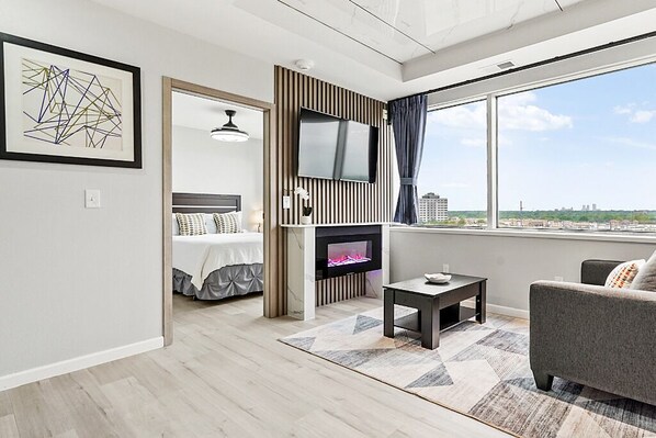 Luksus-lejlighed - byudsigt | Strygejern/strygebræt, gratis Wi-Fi, sengetøj