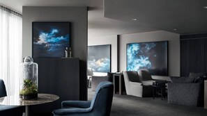 아파트, 침실 2개, 시내 전망 | 내부