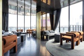 Appartement, 2 chambres, vue ville | Bar lounge