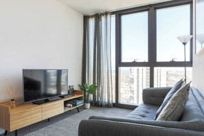 公寓, 2 間臥室, 城市景觀 | 客廳