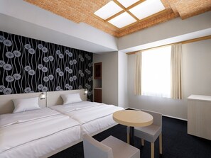 Habitación Deluxe con 2 camas individuales, no fumadores | Wifi gratis y ropa de cama