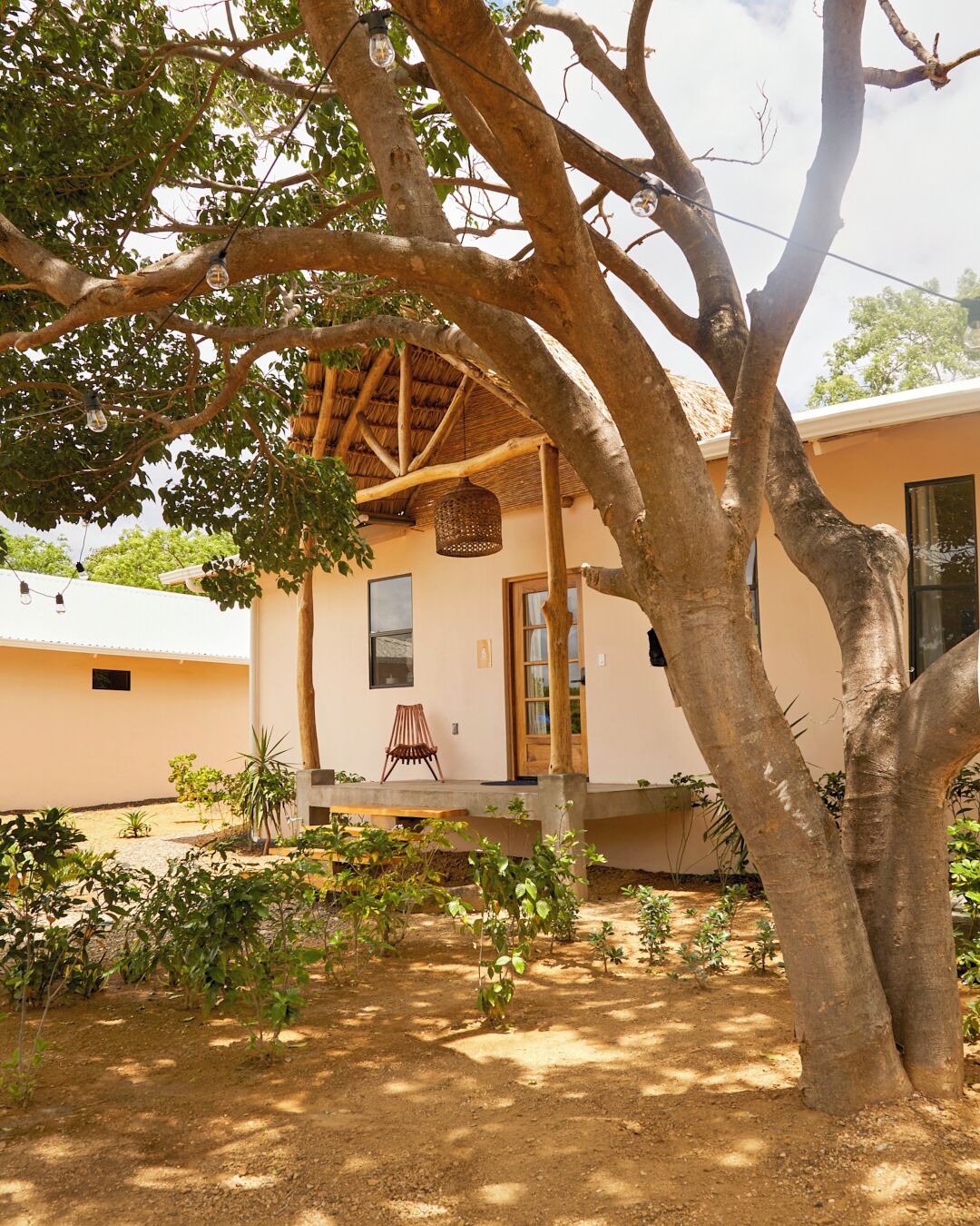 Entrada de la propiedad