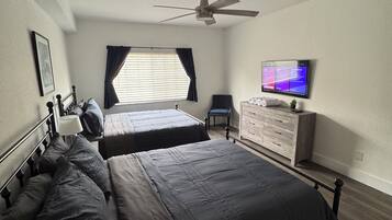 2 bedrooms, in-room safe, travel cot, free WiFi