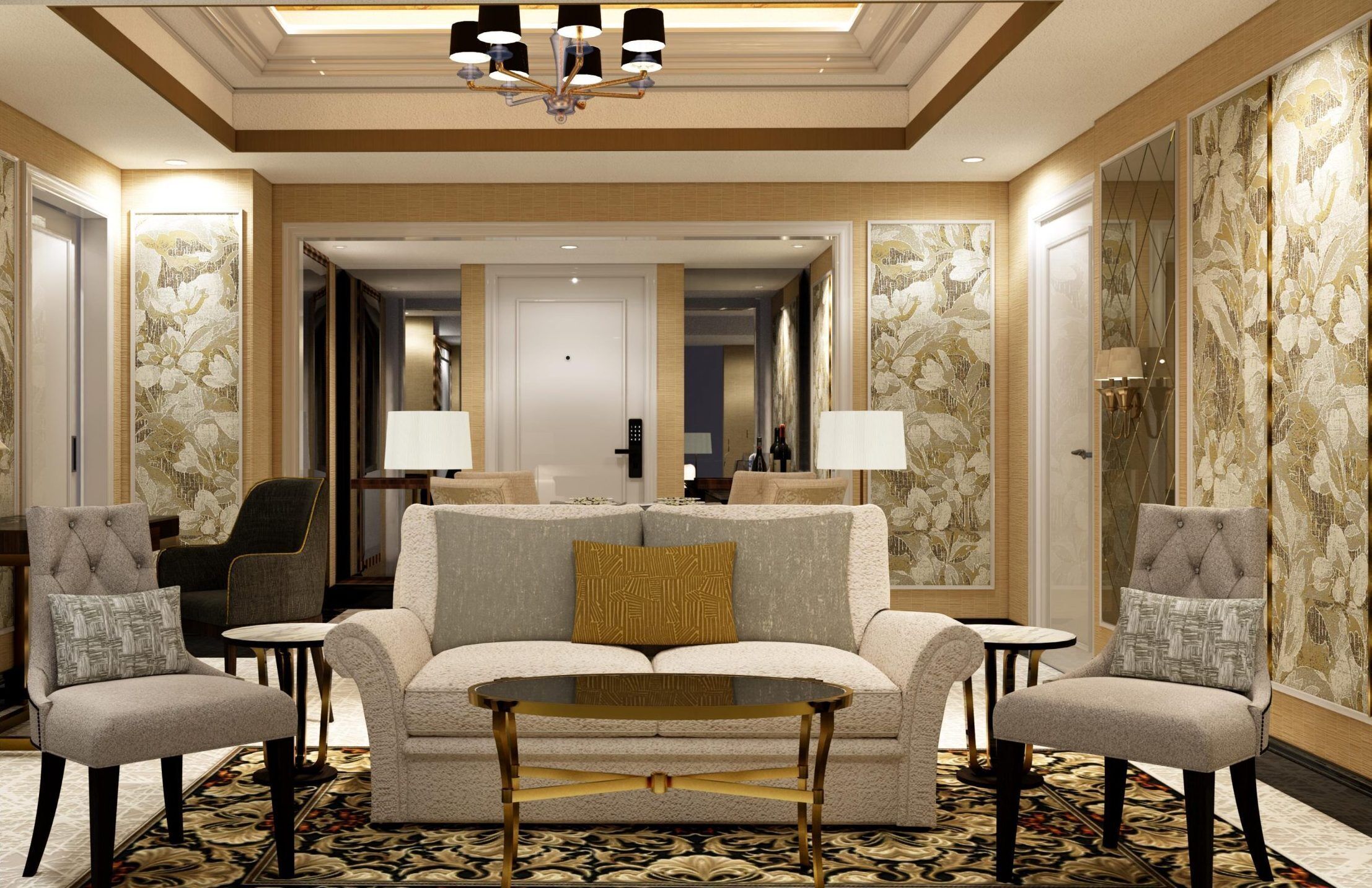 Kamar Keluarga, pemandangan kota | Seprai premium, bantalan ekstra lembut, dan isi minibar gratis