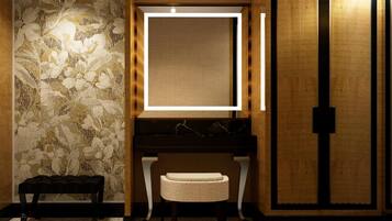 Familjerum - utsikt mot staden | Sängtillbehör av högsta kvalitet och bäddmadrasser