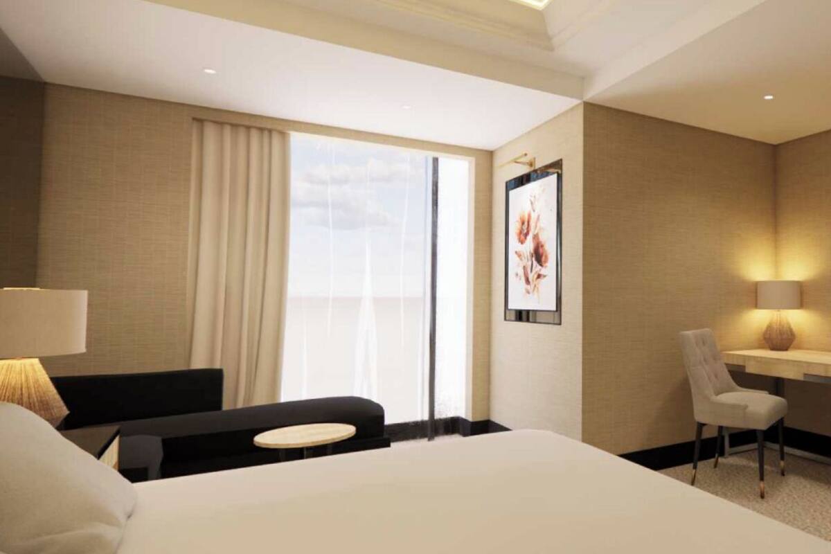 Schreibtisch, laptopgeeigneter Arbeitsplatz, Verdunkelungsvorhänge