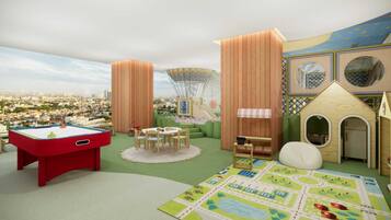 Lekområde för barn inomhus