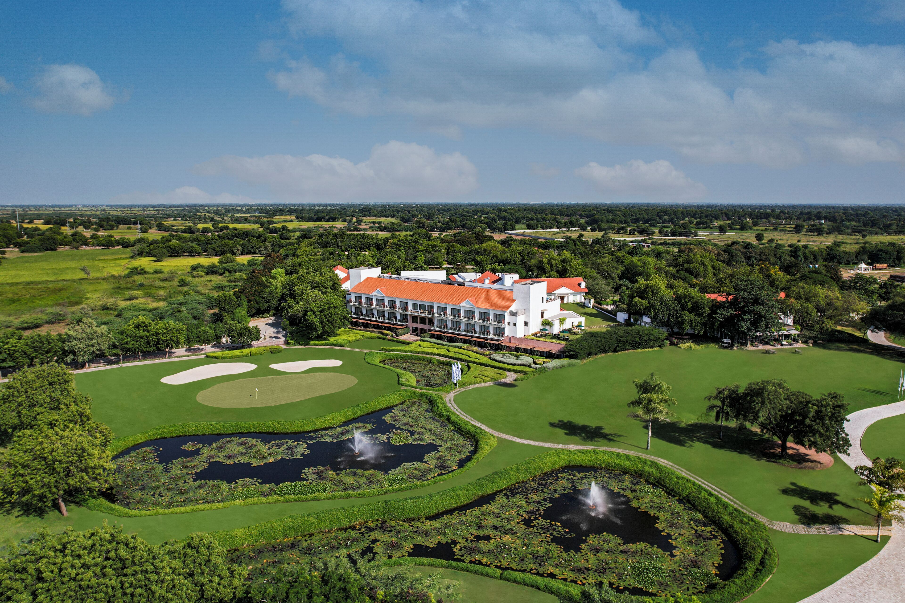 Façade de l’hébergement