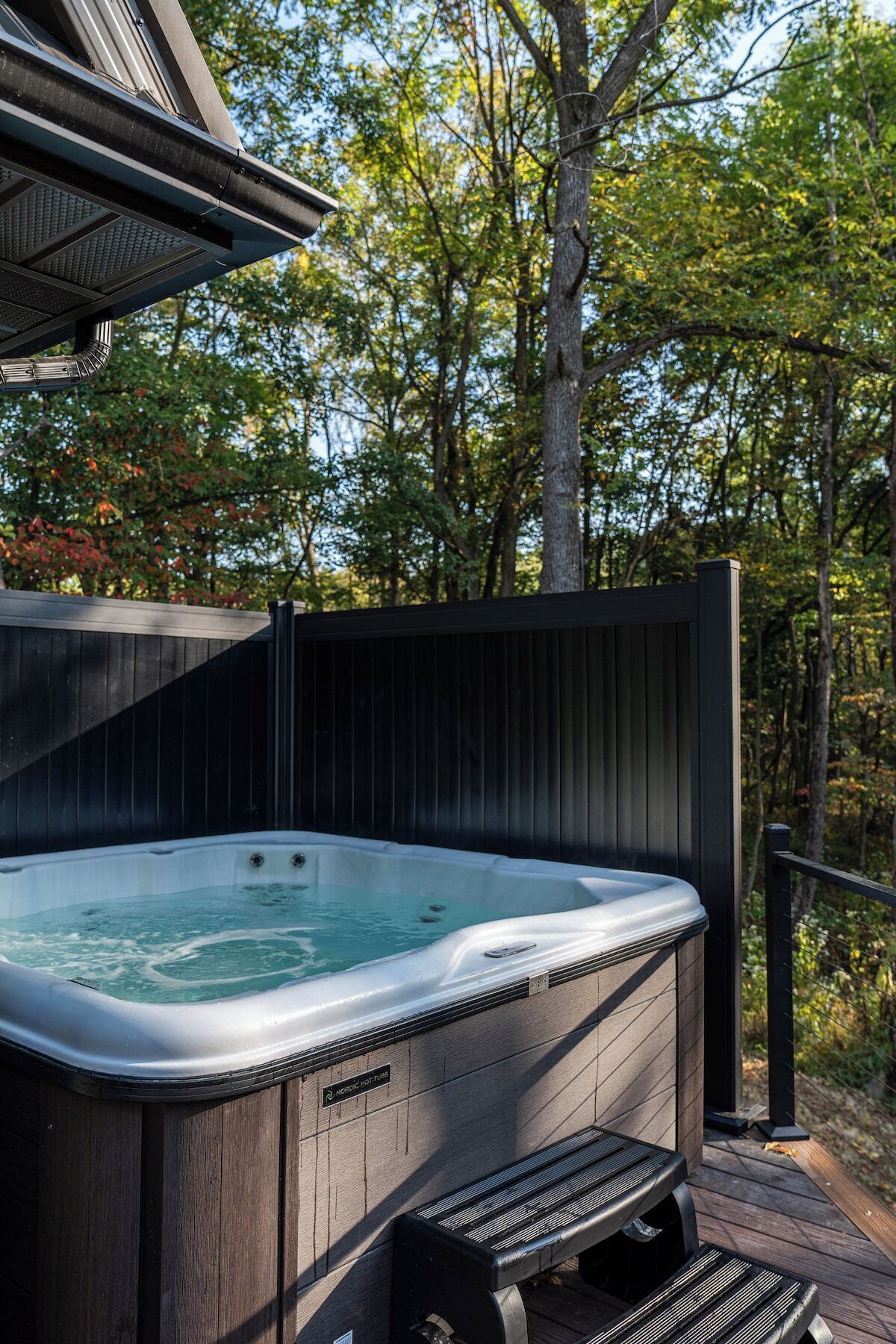 Bain à remous extérieur