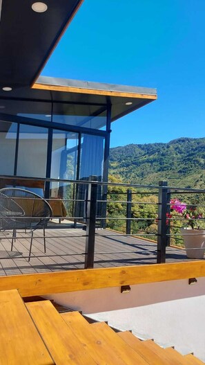 Superior Apartment, Balcony, Mountain View | Terrace/patio